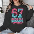 67 Ice Cream Drip Baseball For Men Women Kids Unisex Sweatshirt