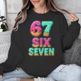 67 Ice Cream Drip Baseball Six Seven 6-7 Meme Teen Boy Unisex Sweatshirt 67 Ice Cream Drip Baseball Six Seven 6-7 Meme Teen Boy Unisex Sweatshirt
