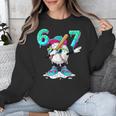 67 Meme Six Seven Meme Baseball Dapping Ice Cream Drip Unisex Sweatshirt 67 Meme Six Seven Meme Baseball Dapping Ice Cream Drip Unisex Sweatshirt