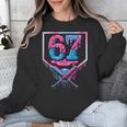 67 Six Seven Baseball Ice Cream Drip Cool Meme 67 Unisex Sweatshirt 67 Six Seven Baseball Ice Cream Drip Cool Meme 67 Unisex Sweatshirt