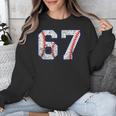 67 Sports Meme – Baseball Number 6 7 Unisex Sweatshirt 67 Sports Meme – Baseball Number 6 7 Unisex Sweatshirt