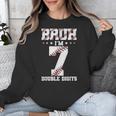 7th Birthday Baseball Bruh I'm 7 Double Digits 7 Years Old Unisex Sweatshirt