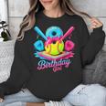 8th Birthday Baseball Ice Cream Drip 8 Years Old Girls B-Day Unisex Sweatshirt 8th Birthday Baseball Ice Cream Drip 8 Years Old Girls B-Day Unisex Sweatshirt