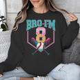 8th Birthday Boy Bro I'm 8 Years Old Baseball Theme Unisex Sweatshirt 8th Birthday Boy Bro I'm 8 Years Old Baseball Theme Unisex Sweatshirt