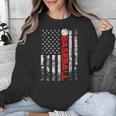 American Flag Baseball Team Baseball Player Baseball Unisex Sweatshirt American Flag Baseball Team Baseball Player Baseball Unisex Sweatshirt