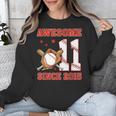 Awesome Since 2015 11 Year Old Boys Bday Baseball Theme Unisex Sweatshirt Awesome Since 2015 11 Year Old Boys Bday Baseball Theme Unisex Sweatshirt