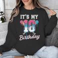 Baseball 10 Year Old Ice Cream Drip 10th Birthday Boys Unisex Sweatshirt Baseball 10 Year Old Ice Cream Drip 10th Birthday Boys Unisex Sweatshirt