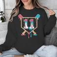 Baseball 11 Year Old Ice Cream Drip 11th Birthday Boy Player Unisex Sweatshirt