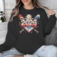 Baseball 2026 Ice Cream Drip Bats For Boys Birthday Graphic Unisex Sweatshirt Baseball 2026 Ice Cream Drip Bats For Boys Birthday Graphic Unisex Sweatshirt