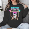 Baseball 5 Year Old Ice Cream Drip 5th Birthday Boys Player Unisex Sweatshirt Baseball 5 Year Old Ice Cream Drip 5th Birthday Boys Player Unisex Sweatshirt