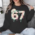 Baseball 67 Drip Six Seven Baseball Dripping Boys Kids Unisex Sweatshirt Baseball 67 Drip Six Seven Baseball Dripping Boys Kids Unisex Sweatshirt