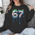 Baseball 67 Six Seven Gen Alpha Meme Blue Drip Boys Unisex Sweatshirt Baseball 67 Six Seven Gen Alpha Meme Blue Drip Boys Unisex Sweatshirt
