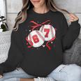 Baseball 67 Six Seven Gen Alpha Meme Valentine's Day Unisex Sweatshirt Baseball 67 Six Seven Gen Alpha Meme Valentine's Day Unisex Sweatshirt