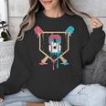 Baseball 8 Year Old Ice Cream Drip 8th Birthday Boys Player Unisex Sweatshirt Baseball 8 Year Old Ice Cream Drip 8th Birthday Boys Player Unisex Sweatshirt