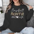 Baseball Auntie Leopard Baseball Heart Unisex Sweatshirt Baseball Auntie Leopard Baseball Heart Unisex Sweatshirt