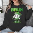 Baseball Bruh Drip Ice Cream Youth Boy St Patricks Day Unisex Sweatshirt