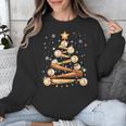 Baseball Christmas Tree Light Xmas Baseball Unisex Sweatshirt Baseball Christmas Tree Light Xmas Baseball Unisex Sweatshirt