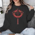 Baseball Cross Bats Pitcher Jesus Faith Unisex Sweatshirt Baseball Cross Bats Pitcher Jesus Faith Unisex Sweatshirt