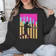 Baseball Drip Bat Boys Ice Cream American Flag 4th Of July Unisex Sweatshirt Baseball Drip Bat Boys Ice Cream American Flag 4th Of July Unisex Sweatshirt
