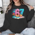 Baseball Drip Ice Cream 67 Graffiti Splash Melt Unisex Sweatshirt