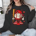 Baseball Drip Ice Cream Apparel Boys Kids Valentines Day Unisex Sweatshirt