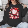Baseball Drip Ice Cream Boys Kids Youth Valentines Unisex Sweatshirt