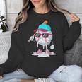 Baseball Drip Ice Cream Lifestyle Sprinkless Boy Kid Unisex Sweatshirt