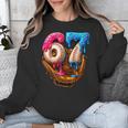 Baseball Drip Ice Cream Number 67 Player Or 67th Birthday Unisex Sweatshirt