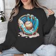 Baseball Drip Ice Cream Sprinkless Glove Boy Kid Unisex Sweatshirt