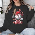 Baseball Drip Icecream Apparel Youth Boy Valentine Unisex Sweatshirt Baseball Drip Icecream Apparel Youth Boy Valentine Unisex Sweatshirt