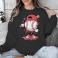 Baseball Drip Icecream Boy Kids Valentine Unisex Sweatshirt Baseball Drip Icecream Boy Kids Valentine Unisex Sweatshirt
