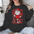Baseball Drip Icecream Heart Red Valentine Day Boys Kids Unisex Sweatshirt Baseball Drip Icecream Heart Red Valentine Day Boys Kids Unisex Sweatshirt
