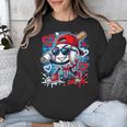 Baseball Drip Icecream Heart Valentine Day Boys Kids Red Unisex Sweatshirt Baseball Drip Icecream Heart Valentine Day Boys Kids Red Unisex Sweatshirt