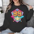 Baseball Drip Jersey Number 99 For Players & 99th Birthday Unisex Sweatshirt