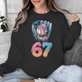 Baseball Drip Number 67 Player 67th Birthday Ice Cream 67 Unisex Sweatshirt Baseball Drip Number 67 Player 67th Birthday Ice Cream 67 Unisex Sweatshirt