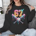 Baseball Drip Number 67 Player Unisex Sweatshirt Baseball Drip Number 67 Player Unisex Sweatshirt