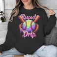 Baseball Drip Respect The Drip Purple Ice Cream Sprinkles Unisex Sweatshirt Baseball Drip Respect The Drip Purple Ice Cream Sprinkles Unisex Sweatshirt