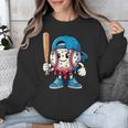 Baseball Drippy Style Apparel For Boys Youth Cool Baseball Unisex Sweatshirt Baseball Drippy Style Apparel For Boys Youth Cool Baseball Unisex Sweatshirt