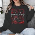 Baseball Game Day Coquette Game Day Baseball Unisex Sweatshirt
