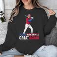 Make Baseball Great Again Donald Trump Baseball Unisex Sweatshirt Make Baseball Great Again Donald Trump Baseball Unisex Sweatshirt