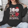 Baseball Happy 100 Days Of School Boy Girl Kid Teacher Unisex Sweatshirt