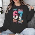 Baseball Ice Cream I Was 6 Now I'm 7 67 Birthday Boy Unisex Sweatshirt Baseball Ice Cream I Was 6 Now I'm 7 67 Birthday Boy Unisex Sweatshirt