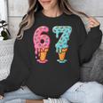 Baseball Ice Cream Drip 6 7 Kids 67 Birthday Unisex Sweatshirt Baseball Ice Cream Drip 6 7 Kids 67 Birthday Unisex Sweatshirt