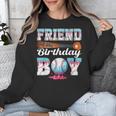 Baseball Ice Cream Drip Friend Of The Birthday Boy Unisex Sweatshirt Baseball Ice Cream Drip Friend Of The Birthday Boy Unisex Sweatshirt