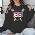 Baseball Ice Cream Drip Number 23 Player 23rd Birthday Unisex Sweatshirt Baseball Ice Cream Drip Number 23 Player 23rd Birthday Unisex Sweatshirt