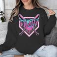 Baseball Ice Cream Drip Pitcher Filthy Unisex Sweatshirt