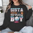 Baseball Ice Cream Drip Sista Of The Birthday Boy Unisex Sweatshirt Baseball Ice Cream Drip Sista Of The Birthday Boy Unisex Sweatshirt
