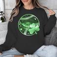 Baseball Irish Shamrock Lucky Clover St Patricks Day Boys Unisex Sweatshirt Baseball Irish Shamrock Lucky Clover St Patricks Day Boys Unisex Sweatshirt