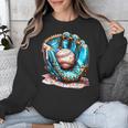 Baseball Lifestyle Apparel Youth Baseball Drip Ice Cream Unisex Sweatshirt