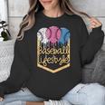 Baseball Lifestyle Ball Sprinkles Drip Boys Kids Men Teen Unisex Sweatshirt